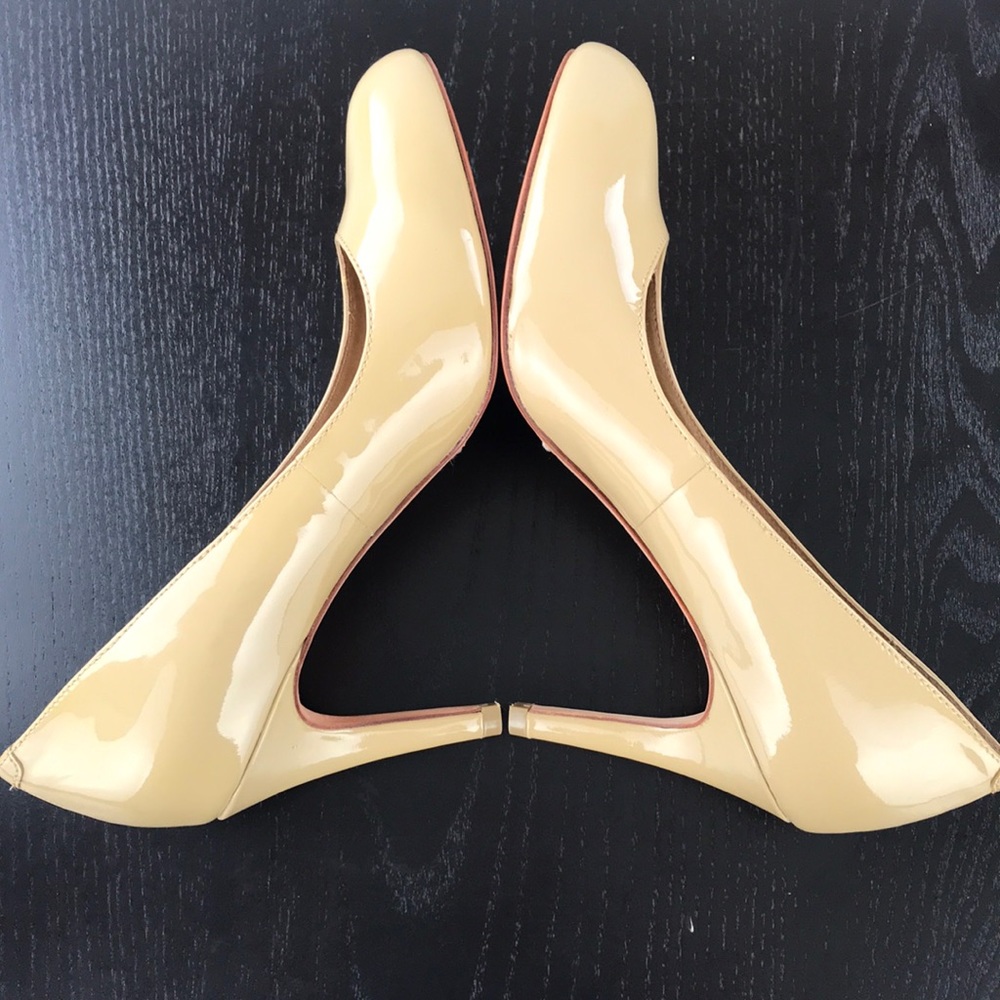 Corso Como Signature Nude Pumps With Jewel
